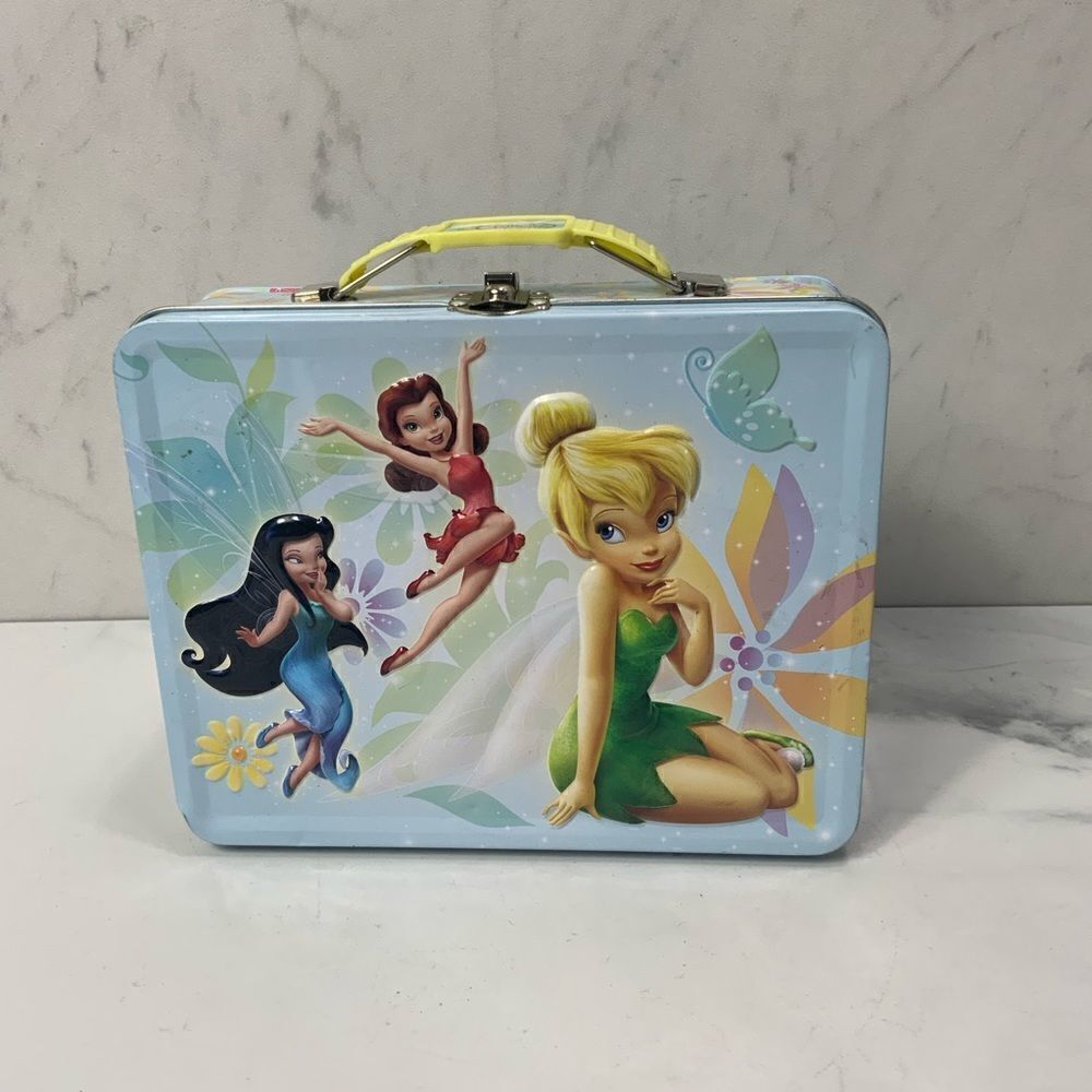 DISNEY Tinkerbell Tin Box lunchbox